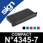 Cassette d'encrage pour Sign Compact n°4345-7