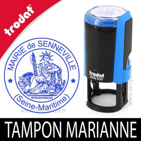 Tampon officiel Marianne pour Mairie