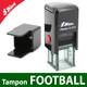 tampon encreur avec ballon de foot