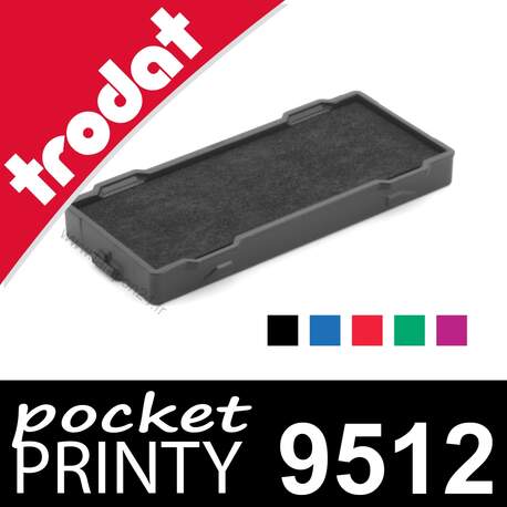 Cassette d'encrage pour Trodat Pocket Printy 9512