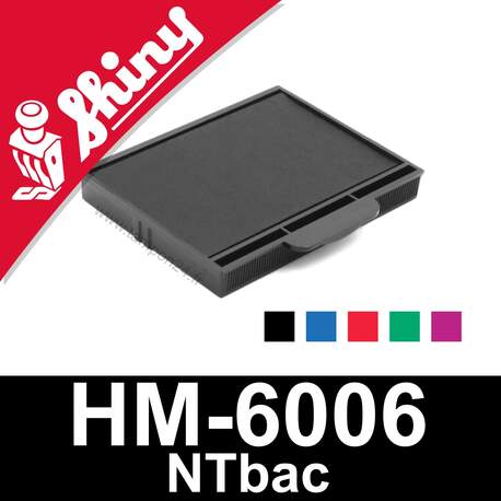 Cassette d'encrage pour Shiny HM-6006 NTbac