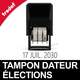 Tampon à date élections présidentielles