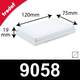 Encreur séparé 112x65mm en feutre pour encres spéciales - Réf : Trodat 9058
