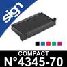 Cassette d'encrage pour Sign Compact n&deg;4345-70