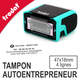 Tampon autoentreprise personnalisable