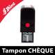 Tampon chèque automatique