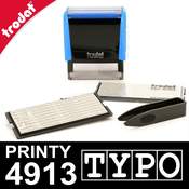 Trodat 4913 Typo