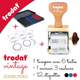 Tampon Vintage Trodat Occasions Spéciales