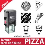 Tampon fidélité pour pizzeria