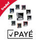 Cachet formule PAYÉ