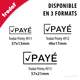 Tampon Trodat PAYÉ