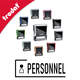Tampon PERSONNEL pour marquer les documents strictement confidentiels