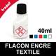 Encre blanche pour tampons manuel et bois de couleur blanche