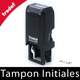 Tampon spéciale initiales pour banquiers, notaires, directeurs