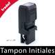 Initiales sur tampon pour entreprises