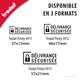 Tampon DÉLIVRANCE SÉCURISÉE disponible en 2 formats : Trodat Printy 4911 et 4912