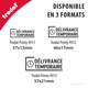 Tampon pour pharmacie DÉLIVRANCE TEMPORAIRE dispo en 2 format : normal et petit