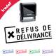 Tampon encreur REFUS DE DÉLIVRANCE