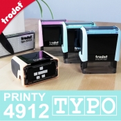 Trodat Printy 4912 Typo Pastel