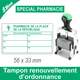 Tampon Pharmacie renouvellement d'ordonnance