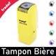 Tampon Bière disponible en 5 couleurs d'encre 