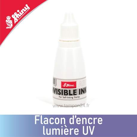 Flacon d'encre lumière noire UV 