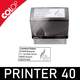 Exemple d'impression du tampon Colop Printer 40