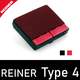 Recharge d'encre Reiner Type 4 avec coussins encreurs
