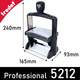 Taille de la personnalisation 116x70mm Trodat Professional 5212