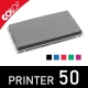 Recharge d'encre pour le tampon Colop Printer 50