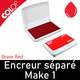 Brave Red : Couleur rouge légèrement plus foncée que l’encre rouge classique