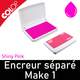 Shiny Pink : Encreur de couleur rose fluo