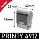 Cachet Trodat Printy 4912 personnalisé