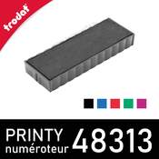 Cassette d'encrage pour Trodat Printy Numéroteur 48313