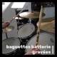 Baguettes de batteur en hickory avec personnalisation