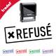 Tampon encreur REFUSÉ