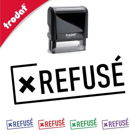 Tampon encreur REFUSÉ