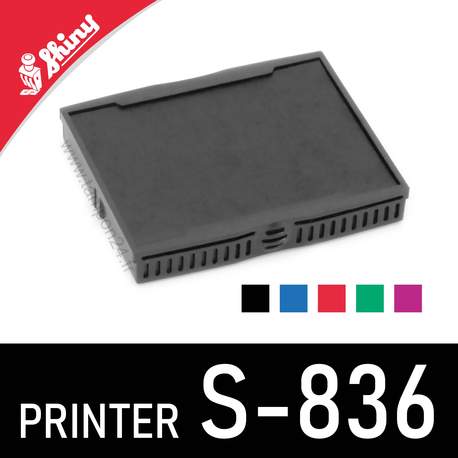Cassette d'encrage pour Shiny Printer S-836