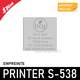 Empreinte pour Shiny Printer S-538