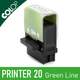 Colop printer 20 Green Line : réserve d'encre intégrée remplaçable