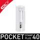 6. Tampon de poche personnalisable ouvert montrant la gravure laser haute résolution