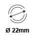 22mm